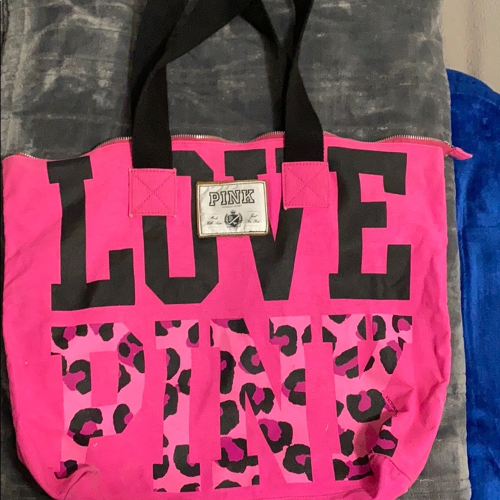 VS Pink Tote Bag